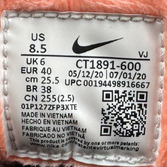 Wmns Nike Air Max 90 Atomic Pink Solar Flare - Picture 9 of 10